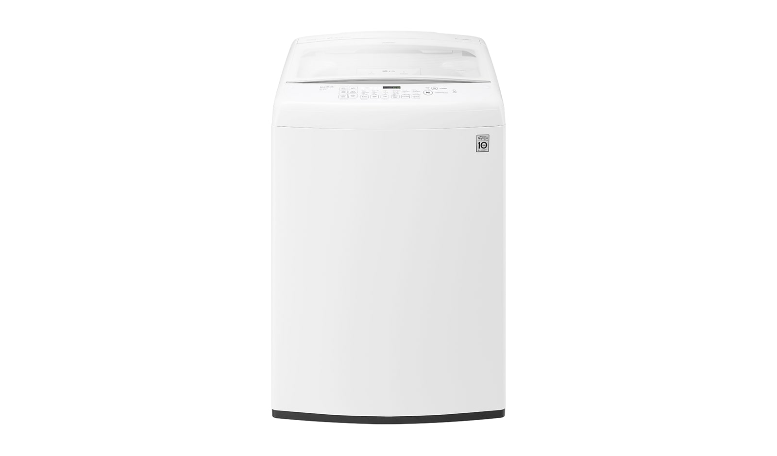 LG LAVEUSE DE 5,2 PI 3 À CHARGEMENT PAR LE HAUT À HAUTE EFFICACITÉ AVEC COMMANDES FRONTALES ET FONCTION DE PRÉLAVAGE, WT1501CW
